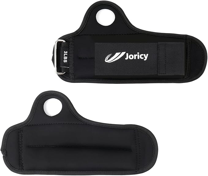 Wrist Weights with Thumb Loops Lock for Women Men 1 Pair 2 3 4 5 6 LBS Arm Weight Ankle Weights Weighted Gloves for Running Walking Jogging Physical Therapy Gym Workout Cardio Exercises