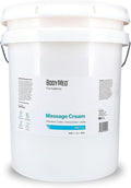 BodyMed Formulations Massage Cream, 5 gal. – Fragrance-Free, All-Natural Cream for Massage Therapy – Leaping Bunny Certified – with Arnica Extract & Jojoba – Non-Staining, & Paraben Free