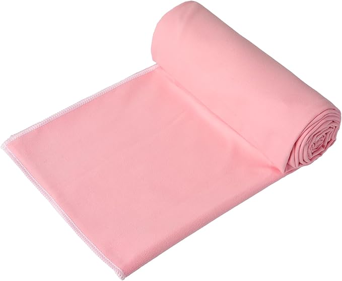 Eunzel Hot Yoga Towel Non-Slip Yoga Mat Towel Ultra-Absorbent Microfiber Towel for Hot Yoga, Pilates，Bikram and Workout 26.5"x 72"