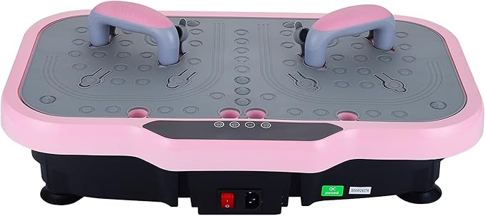 Silent Vibration Platform Crazy Fitness Massage 10-Frequency Weight Loss & Fat Burner Body Shaking Machine for Unisex