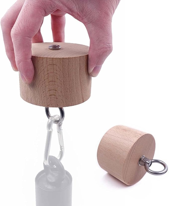 Wooden Pinch Block Grip Workout Climbing Power Grip Forearm Finger Exerciser Strength Training Strengthener Equipment