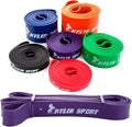 KYLIN SPORT Resistance Band Assisted Pull Up Bands Training Yoga Pilates Elastic Loop Stretch for Cross Workout Gymnastics Power-Lifting
