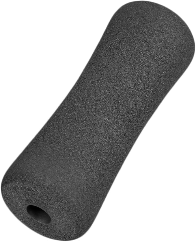 Foam Foot Pads Rollers Two Pair for Home Gym Exercise Machines Equipments Replacements with 1 Inch(2.5cm) Rod (Foam 8.66" X 3.15" Od X 0.87" Id)