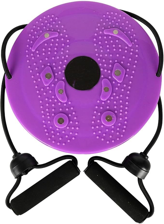 2026 New Waist Sculptor, Waist Twister Machine Exercise with Arm Bands, Adjustable Ab Twister Board Twisting Waist Disc for Exercise, Legs, Buttocks & Hip