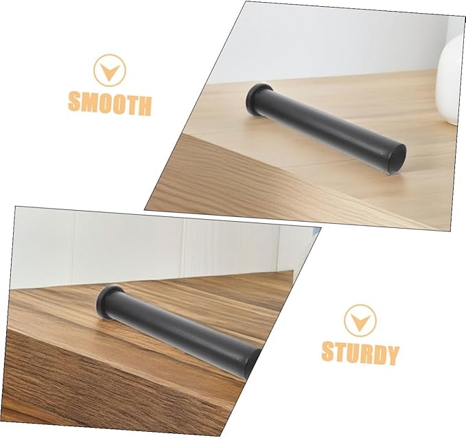 Gym Barbell Adapter Flat Head Sleeve Φ48*200mm Fitness Barbell Attachment Plastic Converter for Weight Plate Adjustment Strength Training Equipment