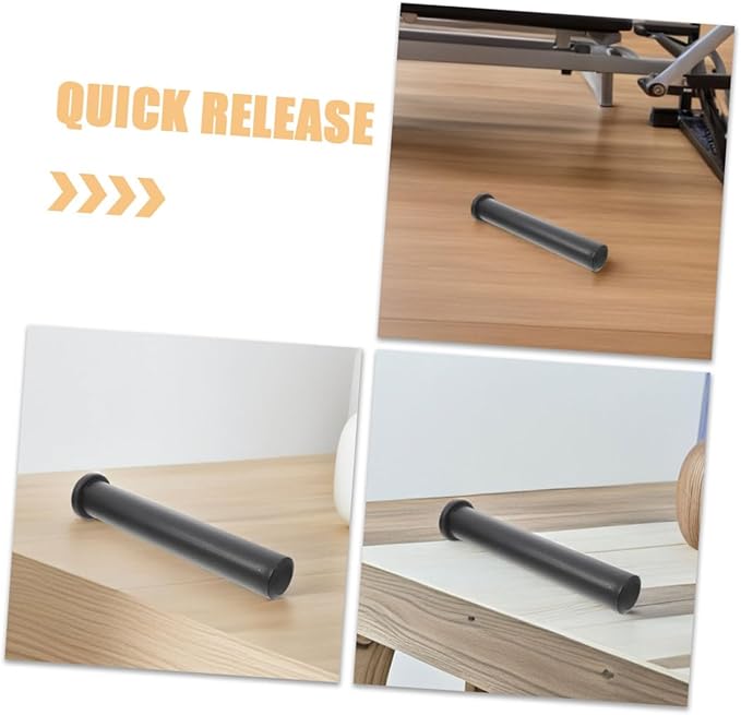 Amosfun Barbell Adapter Sleeve Plastic Handle Cover Flat Head Barbell Rod End Cover Fitness Equipment Attachment for Strength Training