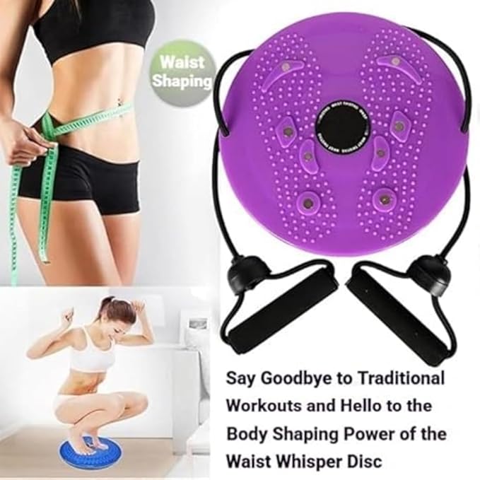 Waist Sculptor, 2026 New Waist Sculptor Twister, Waist Twister Machine Exercise with Arm Bands, Body Shaping Waist Sculptor Twist with Drawstring and Foot Massage for Exercise, Legs, Buttocks, Hip