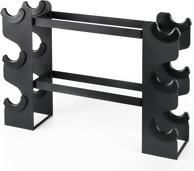 Small Dumbbell Rack Stand Only - Iron Weight Stand Holder Storage for Dumbbells