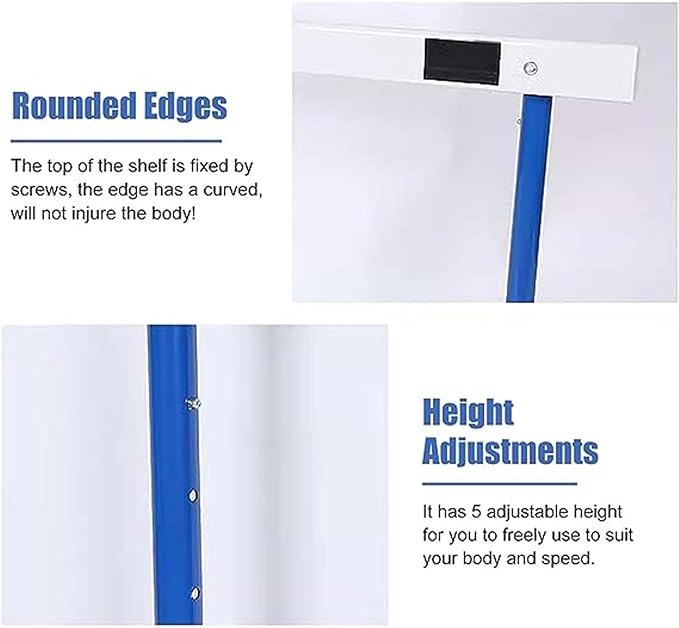 Height Adjustable Track & Field Hurdles, Sport Speed Hurdles Training Equipment for All Ages, Obstacle Courses and Drills Jumping Bar (3pcs 76)