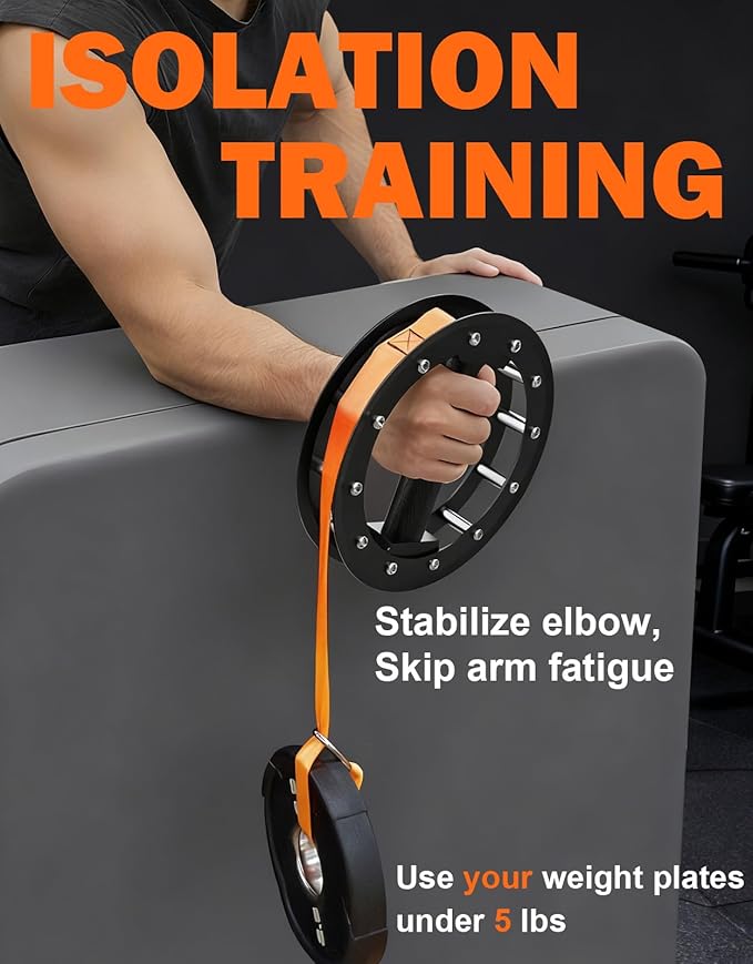 Fitarc Wrist Bar,Forearm Strengthener,Wrist Curl Bar,Grip Strength Trainer, Wrist Bar,Wrist Rotation Exerciser,Wrist Forearm Strengthener