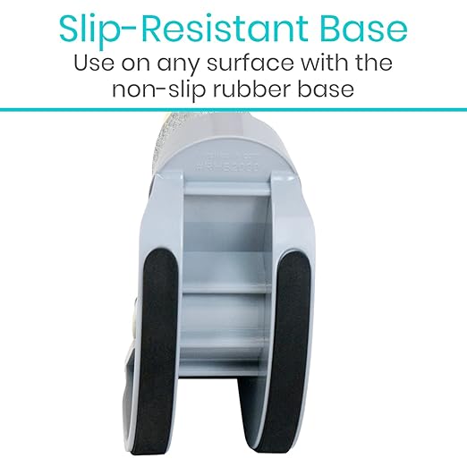 Vive Foot Rocker - Calf Stretcher for Achilles Tendinitis, Heel, Feet, Shin Splint, Plantar Fasciitis Pain Relief - Stretches Strained Leg Muscle - Ankle Wedge Stretch Improves Flexibility (Small)
