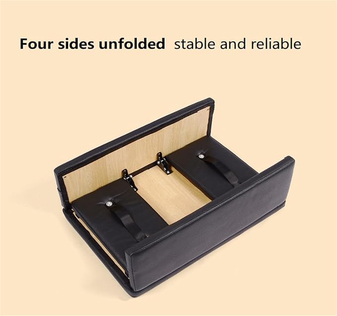 Fold Yoga Box for Reformer 24.4X 17 X 9 Inch Pilates Reformer Box, Premium PU and Wood Pilates Sitting Box, Home Use Pilates Bed/Pliates Reformer Machine Accessories