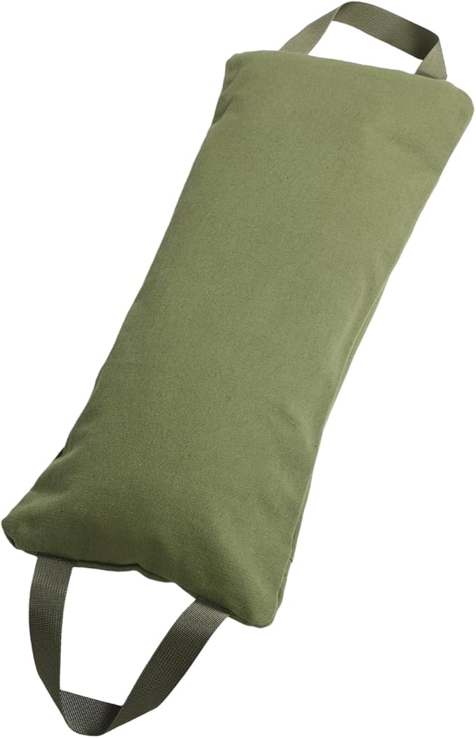 ibasenice Weightlifting Sandbag Canvas Fitness Hanging Bag Refillable Yoga Prop for Home Gym Leg Sculpting Workout Bag