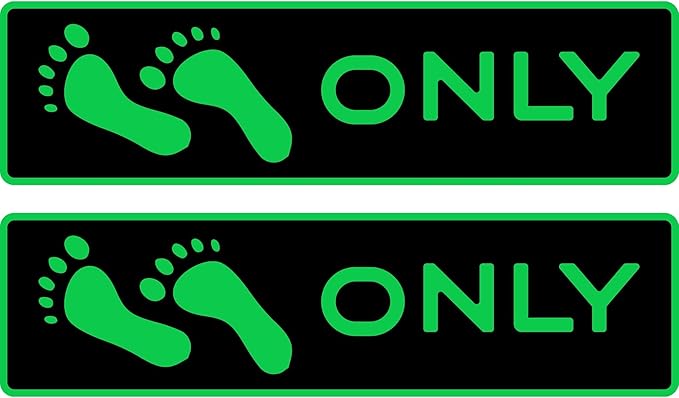 Naked Feet Only Step Pads Non-Slip EVA Foam Step Pad for Boat Gunwales & Ladders, 6mm Brushed Marine Grade Anti-Skid Adhesive Pads (Pair) SeaDek Technology - Black/Green