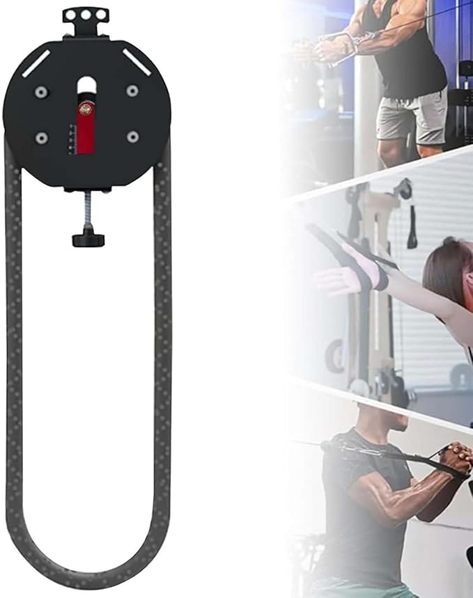 Endless Rope Trainer, Adjustable Resistance Fitness System,Provides A Versatile Full-Body Workout with A 4-Meter Rope and 30 Kg (66 Lbs) Max Resistance. Ideal for Targeting Arms