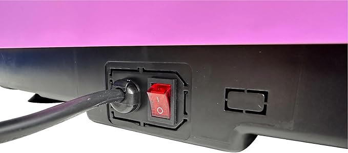 Vibration Plate Fitness Platform with Remote Control, 120 Speed Levels, Pink, Whole Body Exercise Machine for Weight Loss and Muscle Toning