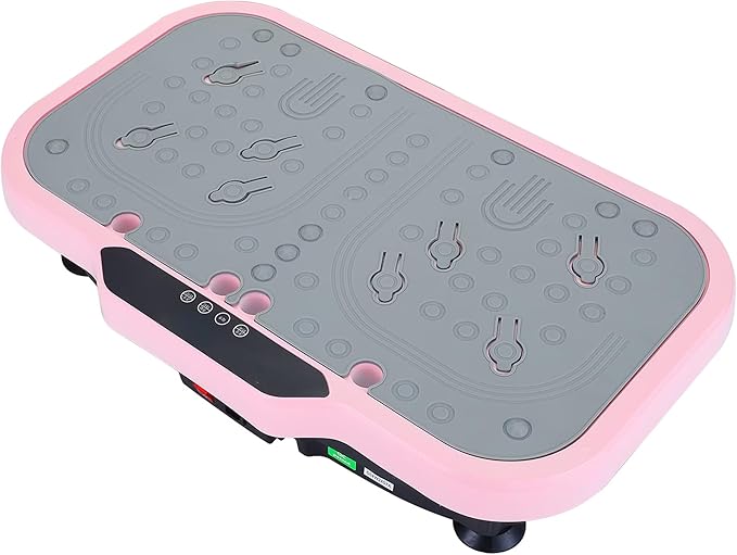 Silent Vibration Platform Crazy Fitness Massage 10-Frequency Weight Loss & Fat Burner Body Shaking Machine for Unisex