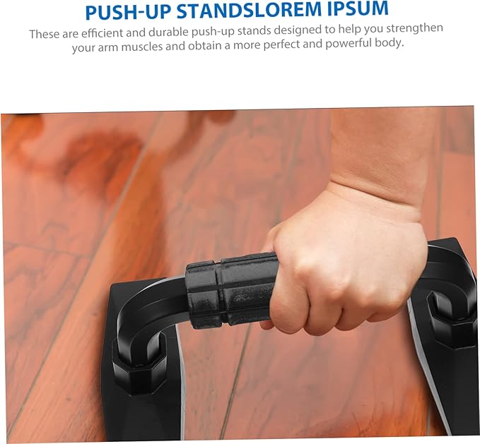 POPETPOP H-Type Push-up Stands Soft Grip Handles Compact Fitness Equipment for Arm Strength Training Suitable for Home Workouts and Chest Muscle Development
