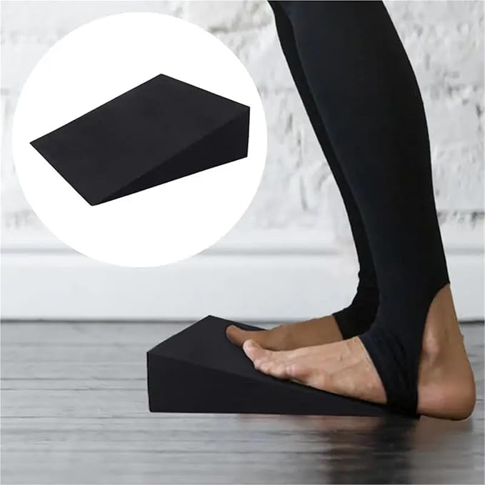 Yoga Foam Wedges 2pairs Yoga Foam Wedge Slanting Board EVA Stretch Slant Boards Block Calf Extender Foot Stretcher