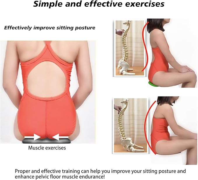 Kegel Exercise for Women&Strengthening Muscle Control Training, Suitable for Both Men and Women, Muscle Endurance Recovery and Relaxation (Pink)