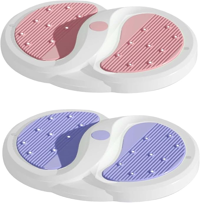 Twist Board Waist Trainer Twisting Waist Disc Exercise Fitness Waist Exercise Equipment Purple Abdominal Exercise Machine Ab Workout Equipment Ab Machine