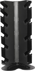 Fitvids A-Frame Dumbbell Weight Rack, Vertical Storage Rack for Dumbbells, Weight Stand Only for Home Gym Space Saver, 4-Tier or 5-Tier Option