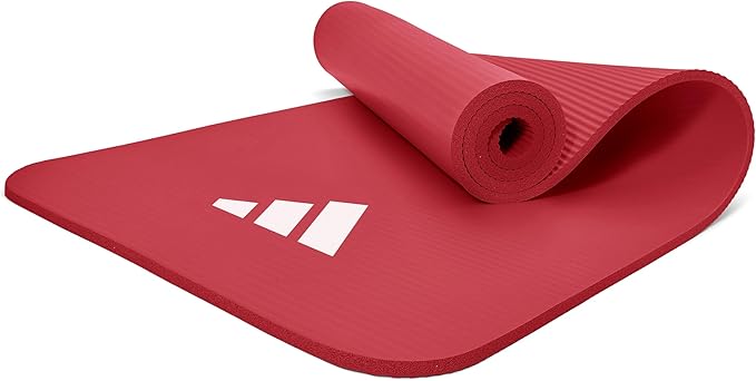 adidas Fitness Mat - Lightweight - Non Slip Yoga Mat, 7mm or 10mm