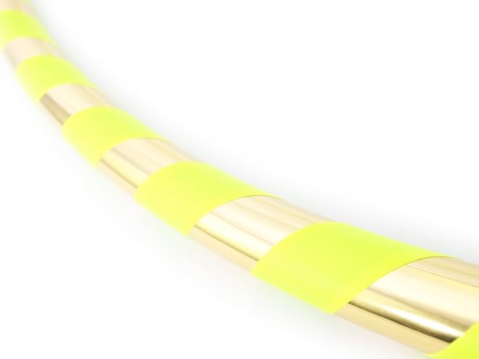 Weighted Beginner Fitness Hula Hoop for Adults - Exercise Hoop for Weight Loss & Core Workout - Large Diameter Hoop for Easy Learning - Handmade in USA - Multiple Sizes & Colors