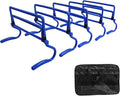 5Pcs Agility Training Hurdles Agility Speed Training Equipment Adjustable Height for Soccer Outdoor Sports Foot Exercise