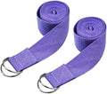 POPETPOP Yoga Stretch Belt 72 Inch Elastic Strap with Sturdy Buckle for Flexibility and Muscle Stretching in Yoga and Fitness