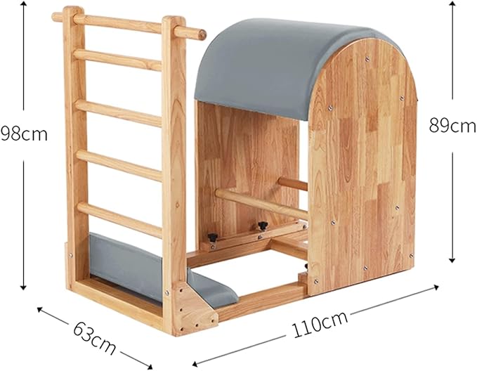 Pilates Ladder Barrels -Pilates Wooden Ladder Barrel Home Large Equipment Yoga Training Core Spine Corrector Professional