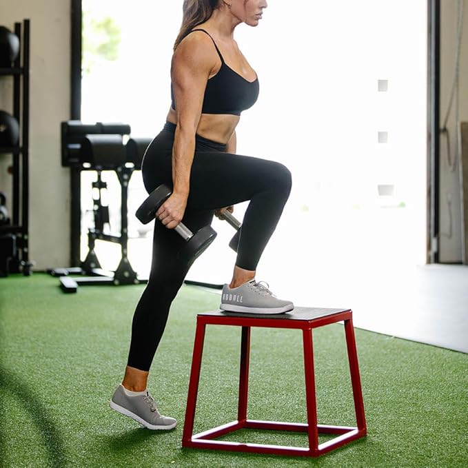 Titan Fitness Pro-Duty Plyometric Box Set, Anti-Slip Plyo Box Jump Platform, Home Gym Strength Training