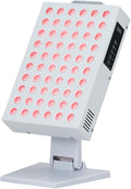 Red Light Therapy for Face and Body, Red Near Infrared Light with Timer and Stand, 60 Dual Chip LEDs, High Power Output Red Light Panel for Skin, Pain, Energy, Recovery, Performance, RT 300(NO Base)