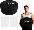 Adjustable Sandbag for Weight Training：100 LB Heavy Duty Sand Bags for Fitness & Workout, Gym & Home Exercise Equipment for Men or Women (Sand Not Included)