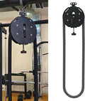 Endless Rope Trainer Adjustable Resistance Trainer Machine Suspension Training System Home Gym Infinity Rope for Interval Resistance Training