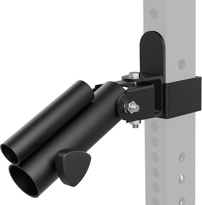 Synergee Landmine Attachment for Power and Squat Racks. Fits 2x2, 2x3, and 3x3 Racks. Rotational Trainer for Presses, Rows, Core & Full-Body Workouts. Works with 1" & 2" Barbells.