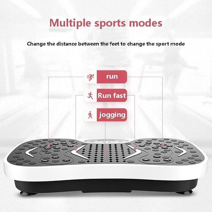 Vibration Plate Exercise Machine,99 Levels,Whole Body Vibration Platform Machine,with Remote,Max Load 260lbs,for Fitness