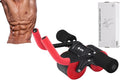 APB Blast Ab Roller, with thick elbow support with resistance spring. Ab workout for Abdonimal and Core strength Exercise. Equipment for a Home Gym and a Home Workout, Red