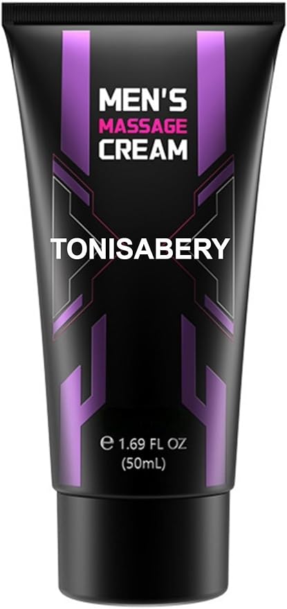 Enlarge Men's Massage Cream, 1.69 fl oz (50mL) Purple Enlargement Gel Natural Enlargement Formula, Male Enhancement Oil for Men, Body Oil-Gel for Private Part, Men's Re-Vitalize Enlargement Cream