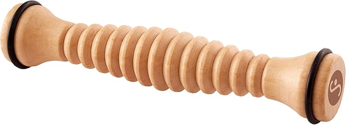 Body Back Wooden Foot Roller, Foot Massager for Plantar Fasciitis, Stress Relief, Relaxation