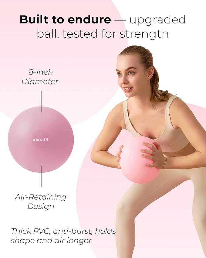 Pilates Kit for Women – Home Pilates Equipment Set with Ring, Ball & Resistance Bands | Pilates Starter Kit with Accessories in Gift Box
