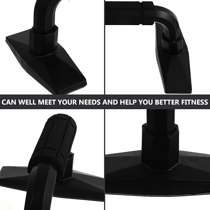 TOYANDONA Push-up Stands Hand Grips H-shaped Small Push-up Brackets Arm Strength Training Tools for Home Workout Fitness Equipment