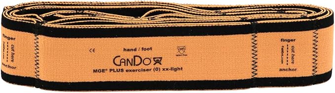 CanDo Multi-Grip Exerciser Plus, 6 Foot Exerciser, 9 Loops,