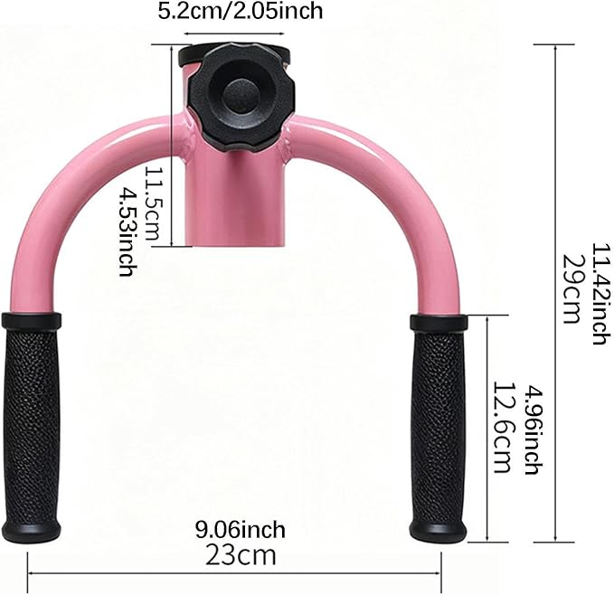 Row Attachment Hand Grip Home Gym Equipment Sturdy Handle Attachment for Strength Training Bar for Back Triceps