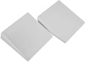 12" Foam Incline Stretch Wedge - Set of 2 - by Trademark Innovations (Dove Gray)