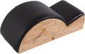 Pilates Strength Workout Machine for Home Gym, Posture Corrector Pilates Barrel, Home Pilates Back Stretcher for Balance Core Strengthening and Back Pain Relief(Black,Rubberwood)