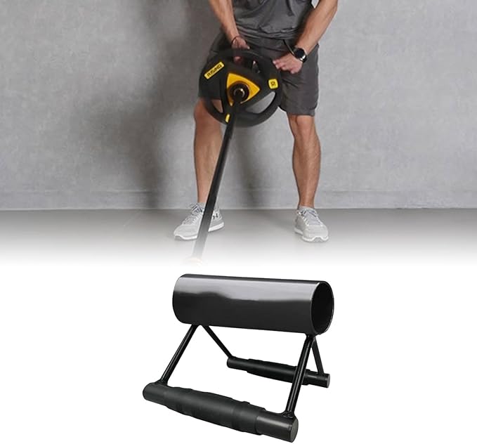 Double Handle with Non Slip Handles Strength Training Portable Equipment Men Women Durability Attachment