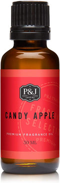 P&J Fragrance Oil Candy Apple 30ml - Candle Scents, Soap Making, Diffuser Oil, Fresh Scents