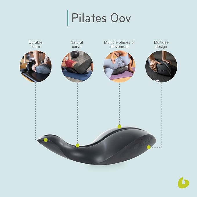 Balanced Body Pilates Oov Training Tool, Pilates Exercise Equipment for Back and Core Strengthening, Pilates Workout Equipment for Home Gym or Studio