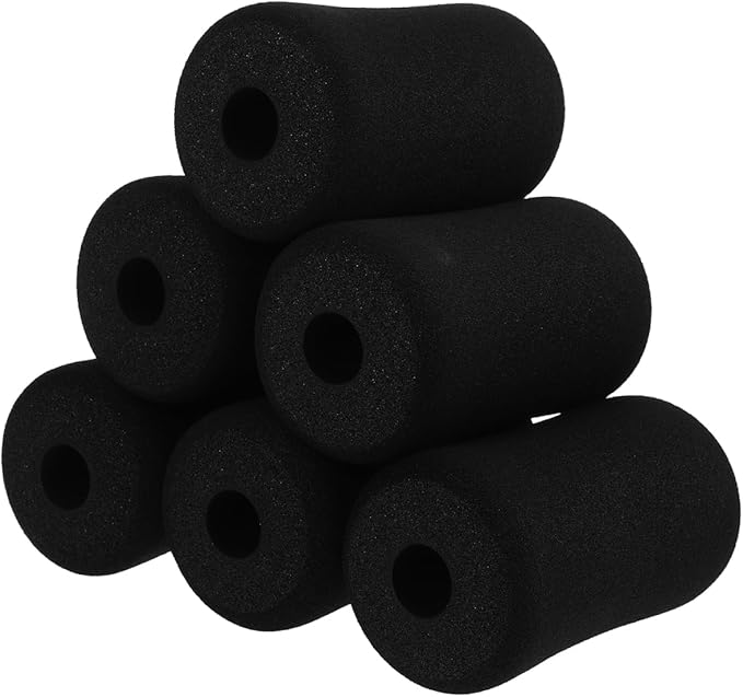 Foam Fitness Equipment 6Pcs Universal Sit-up Bench Foot Foam Pads for Ankle and Leg Protection Adjustable Exercise Equipment Pads for Home Gym Workouts